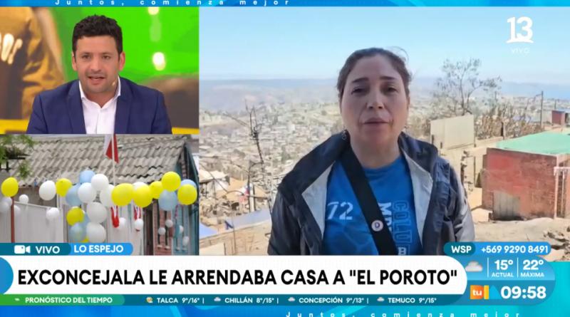 El vínculo de exconcejala con "El Poroto".