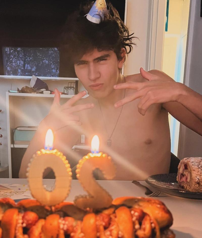 Claudia Burr celebró el cumpleaños de su hijo Luciano | Crédito: Instagram @claudiaburr