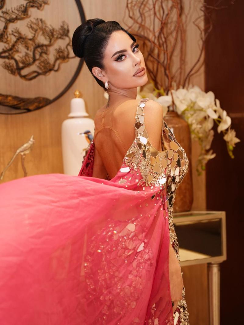 Ignacia Michelson llamó la atención en el Miss Grand International | Crédito: Instagram @lamichelson11