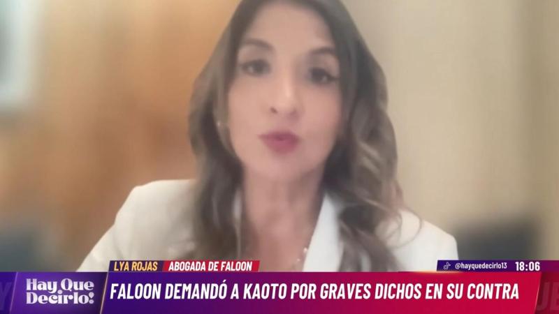 Lya Rojas, abogada de Faloon Larraguibel