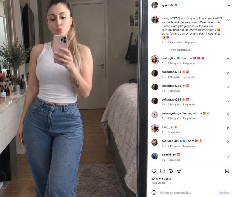 La nueva foto de la mamá de Marcianeke que generó reacciones | Crédito: Instagram @yyassnita