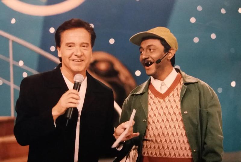 José Alfredo Fuentes y Daniel Muñoz como "El Carmelo" en Venga Conmigo / 13REC