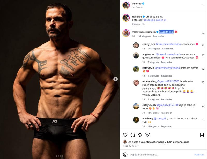 Polola de Álvaro Ballero le dejó un mensaje en redes | Crédito: Instagram @balleroa