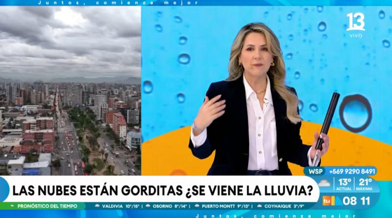 Michelle Adam anucnai tormentas eléctricas para la próxima semana.