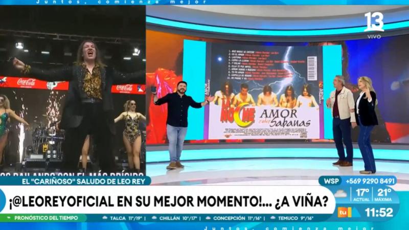 Leo Rey en La gran fonda de Chile 2026.