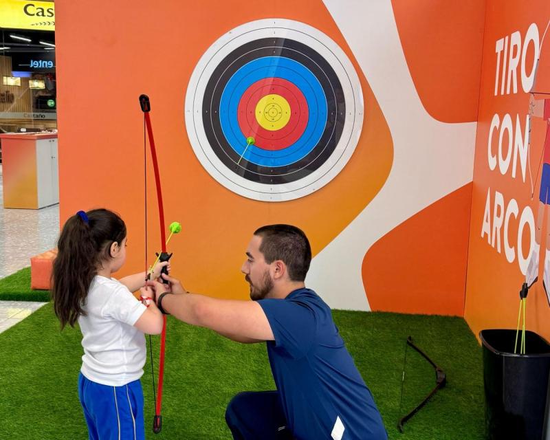 “Dupu Fest” abre sus puertas para acercar el deporte olímpico a niños y niñas.