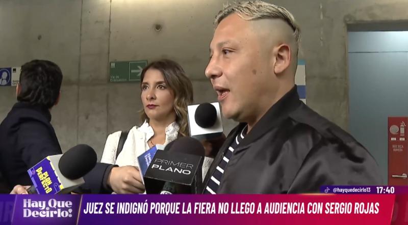 Pamela Díaz contra Sergio Rojas en tribunales