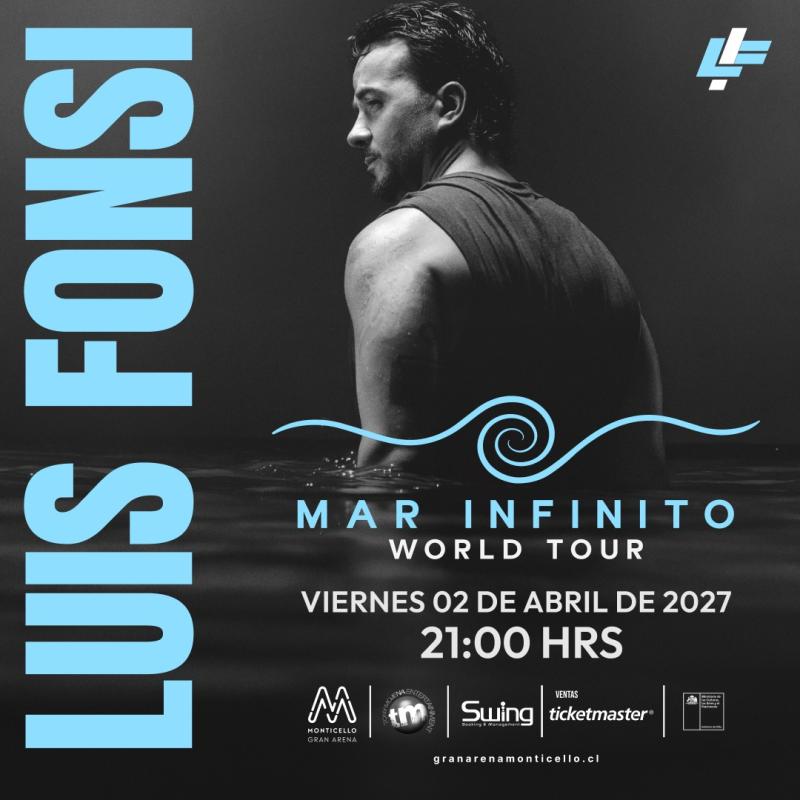 Luis Fonsi regresa a Chile - Cedida