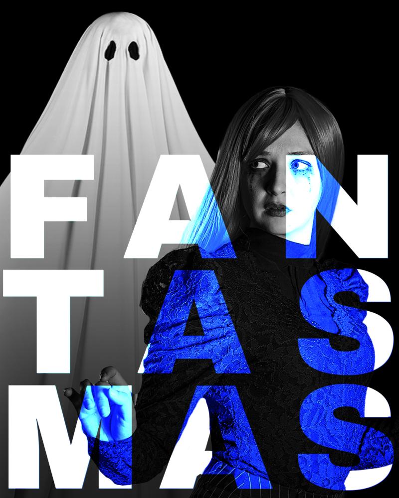 Afiche obra Fantasmas de Implicancia Teatro