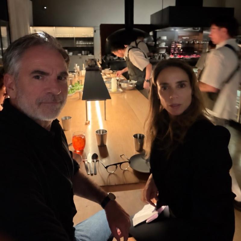 Rudolphy y su esposa disfrutan de Buenos Aires | Crédito: Instagram @catacomandaria