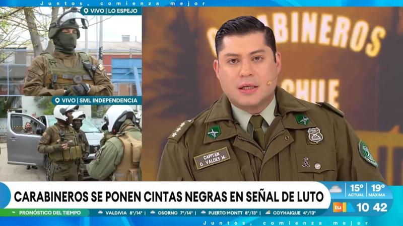 La potente reflexión de capitán de Carabineros por muerte de cabo Aguilera en Lo Espejo