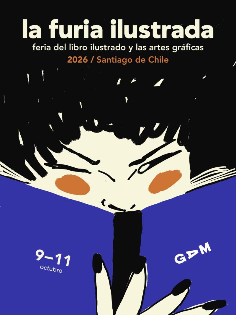 Afiche de La Furia del Libro Ilustrada