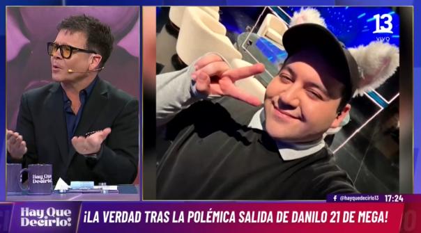 La advertencia que habría recibido Danilo 21 antes de su salida de Mega.