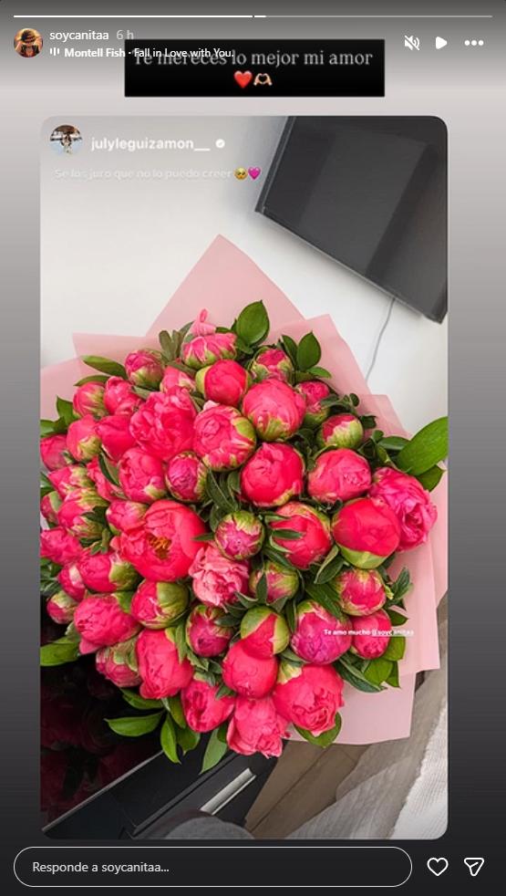 Influencer Cañita dedicó palabras a July | Crédito: Instagram @soycanitaa
