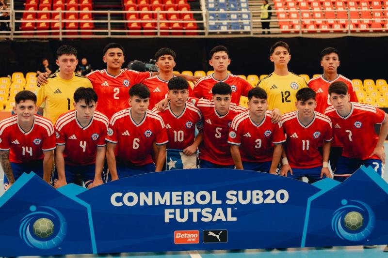 Selección Chilena de Futsal Sub 20 - Conmebol