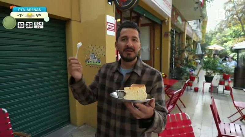 Eliseo Mella con postre de Capitán Pomodoro / 13C