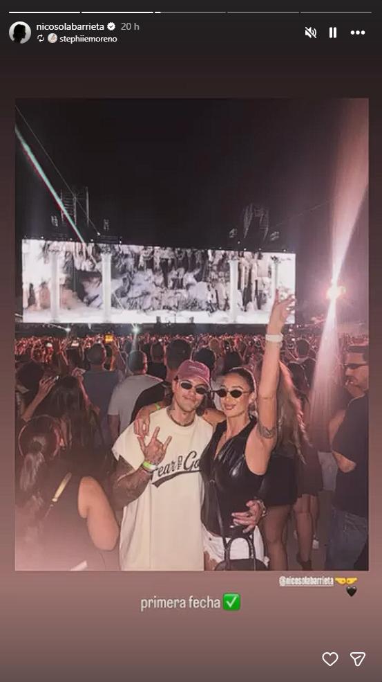 Nicolás Solabarrieta comparte historia de Stephie | Crédito: Instagram @nicosolabarrieta