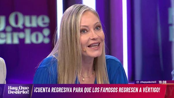 Marcela Vacarezza habla de su lejanía con el Chico Pérez.
