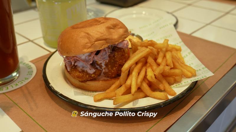 Sándwich de Barra de Pickles / 13C