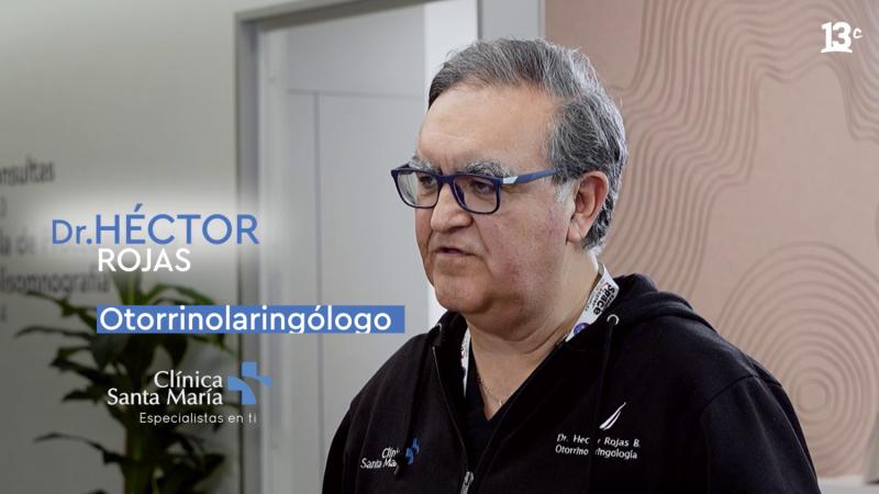 Dr. Héctor Rojas, otorrinolaringólogo de la Clínica Santa María