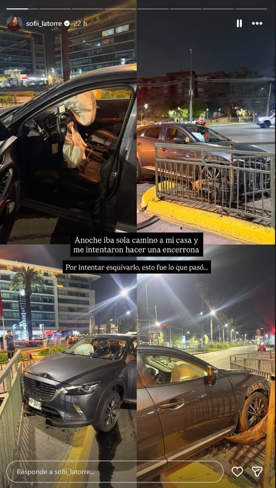 Expareja de Rai Cerda sufrió intento de encerrona | Crédito: Instagram @sofi_latorre