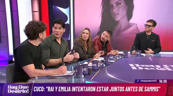 Cuco Cerda se refiere a Emilia Dides y Sammis Reyes.