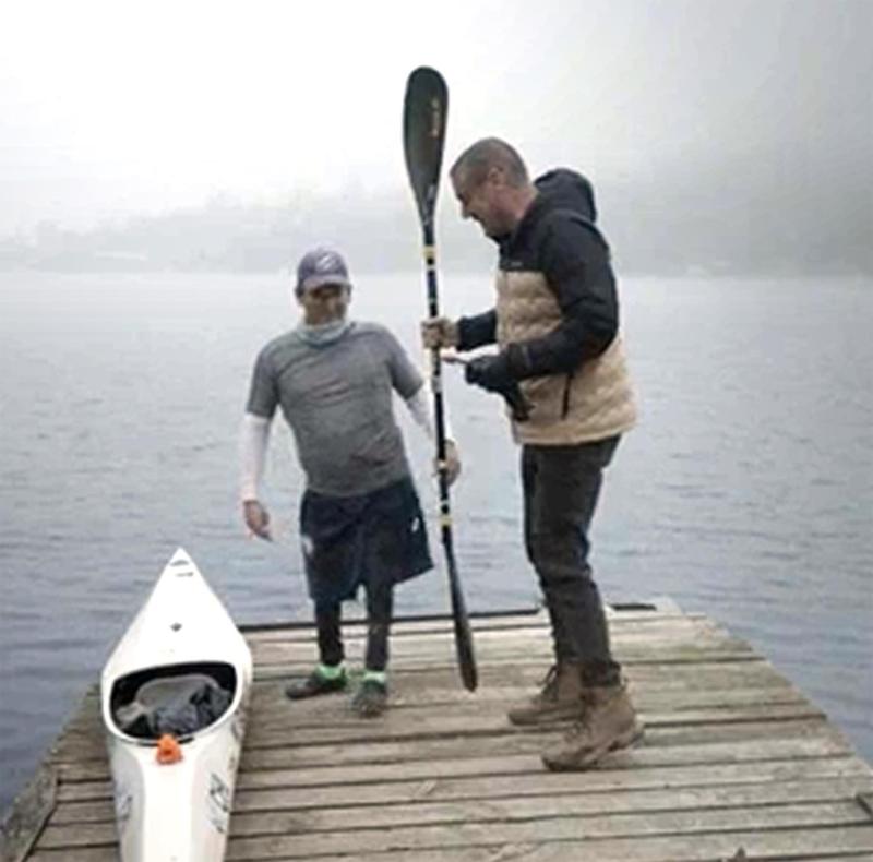 Pancho llegará hasta la laguna Avendaño, en Quillón, donde conocerá a Marcelo, joven deportista de 22 años.
