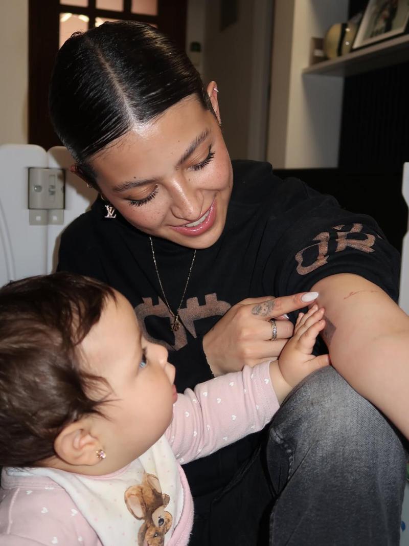 El diseño tiene relación con su pequeña hija - Instagram @ignaciaa_antonia