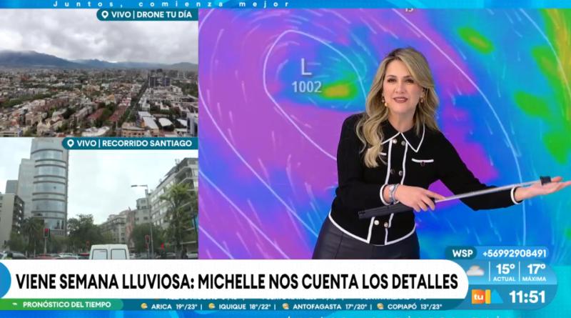 Michelle Adam cuenta cuándo vuelven las lluvias acompañadas de granizos y tormentas eléctricas..