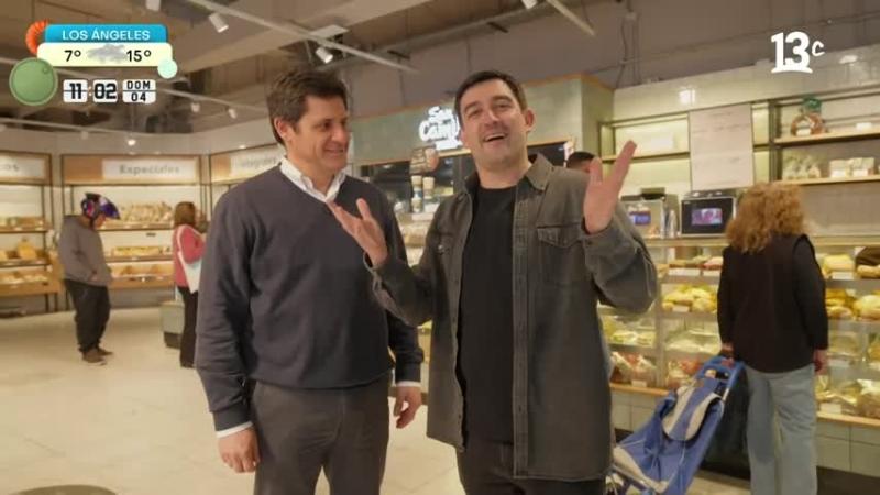 Nico Guzmán y Alberto Ferrán en Pastelería y Panadería San Camilo / 13C