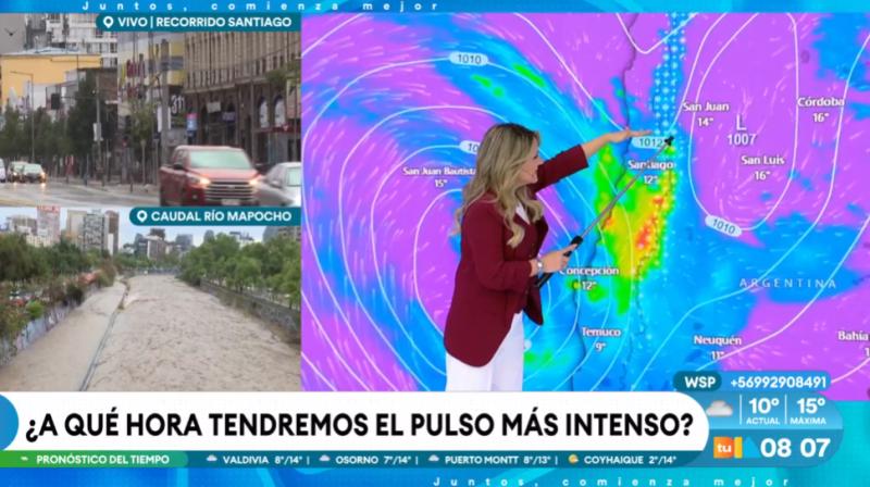 Nubes tornádicas se presentarán en cuatro regiones del país.