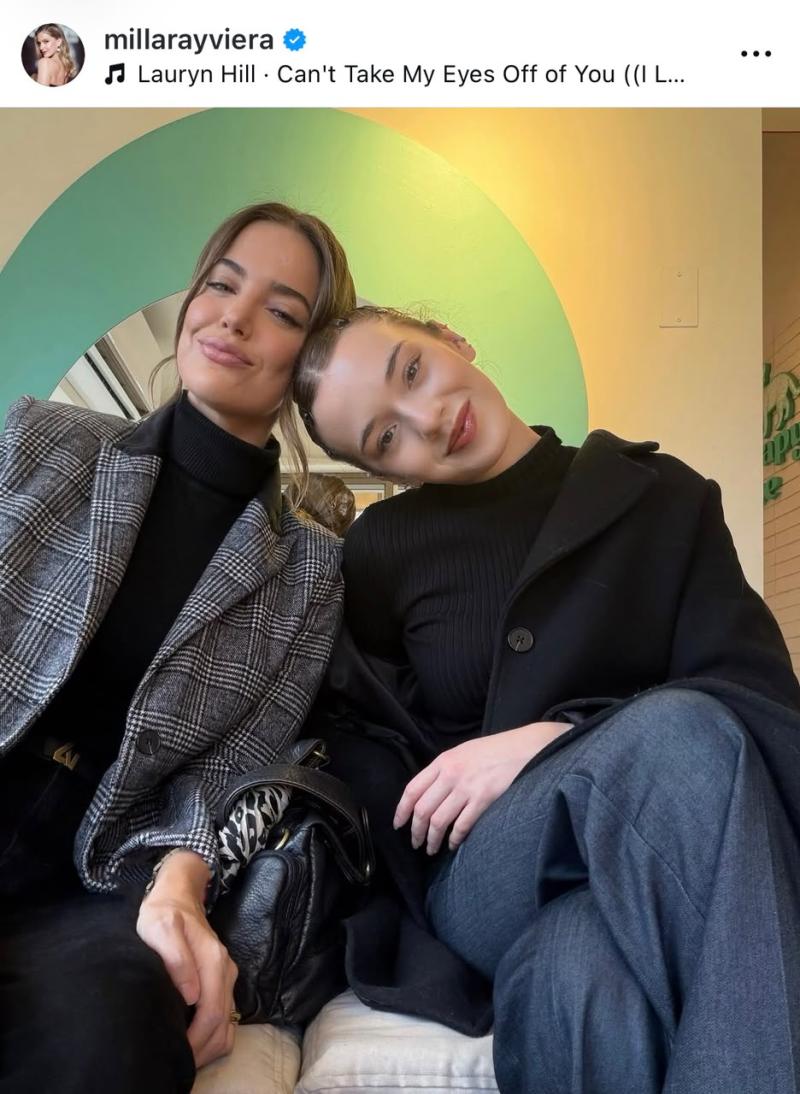 Millaray Viera y su hija mayor - Instagram