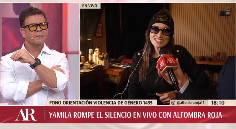 Yamila Reyna en "Alfombra Roja"