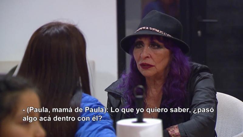 Paula Pavic y su madre en Vecinos al límite