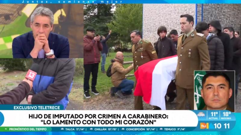El testimonio del hijo de quien disparó a carabinero en Quilleco.
