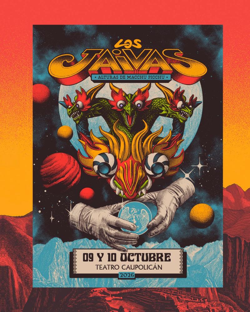 Los Jaivas regresan al Teatro Caupolicán para celebrar 45 años de “Alturas de Macchu Picchu”.