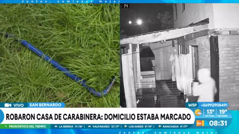 Violento asalto en San Bernardo.