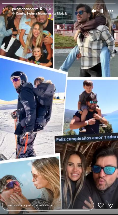 Paloma Aliaga saluda a su esposo Cristóbal Valenzuela | Crédito: Instagram @palomaperiodista
