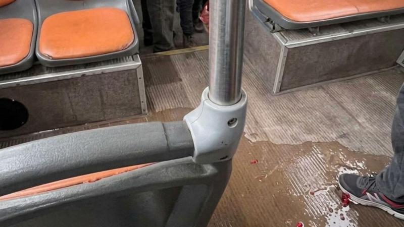 La reacción de pasajeros de micro que fue arrastrada por aluvión en Las Condes