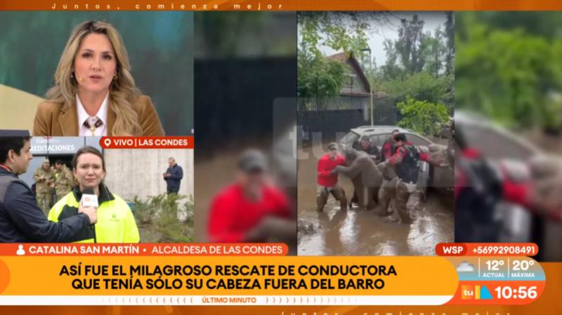 La petición de la alcaldesa de Las Condes a Michelle Adam.