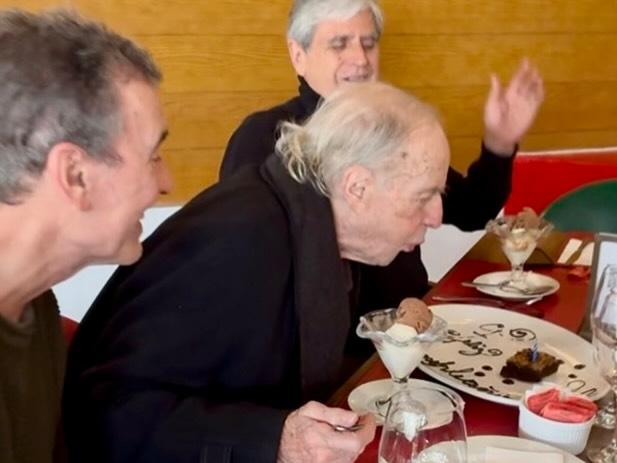 Jaime Vadell reapareció en redes sociales por sus 91 años | Crédito: Instagram @cristcamposs