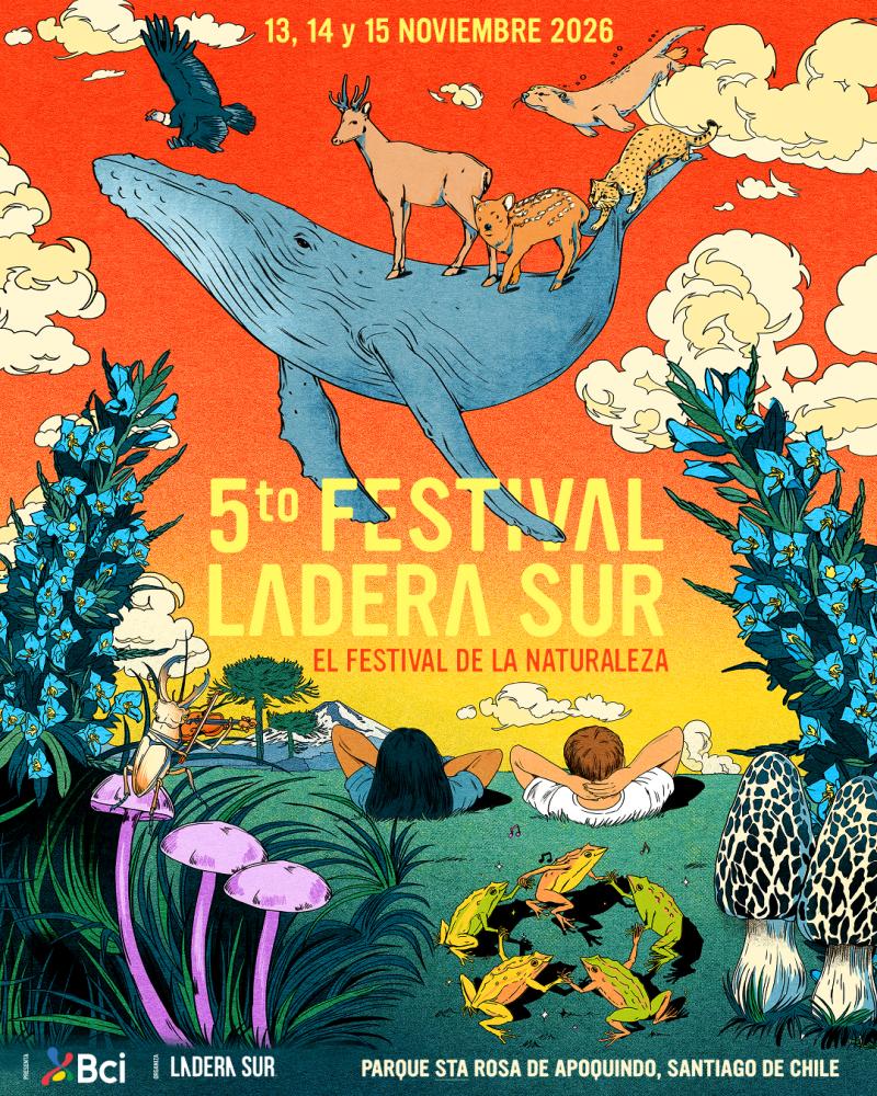 Afiche de Festival Ladera Sur