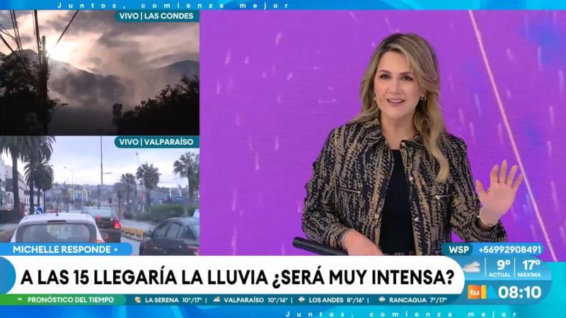 Michelle Adam en "Tu Día"