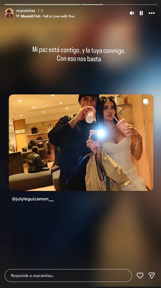Influencer peruano Cañita dedica palabras a July | Crédito: Instagram @soycanitaa