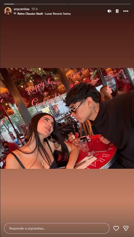 July Leguizamón y Cañita en París | Crédito: Instagram @soycanitaa