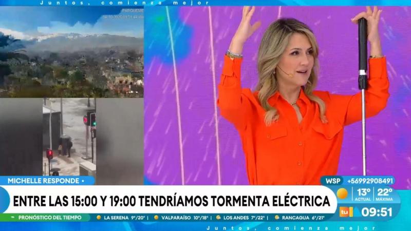 Michelle Adam avisa presencia de nubes tornádicas