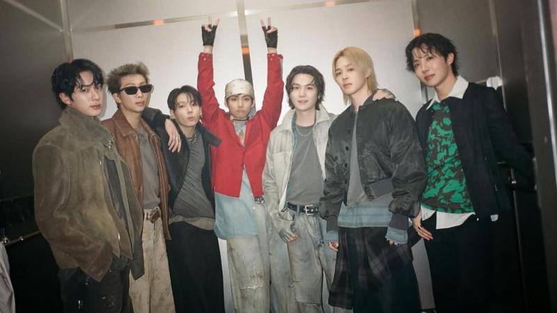 BTS en Chile - Créditos: Instagram @bts.bighitofficial