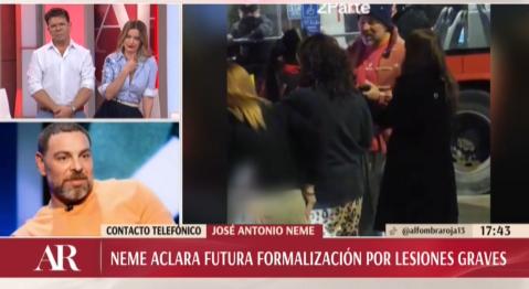 José Antonio Neme destaca el rol de Karen Doggenweiler tras accidente vehicular.