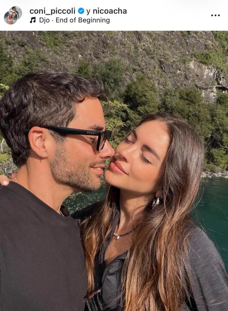 Nicolás Achá y Coni Piccoli - Instagram