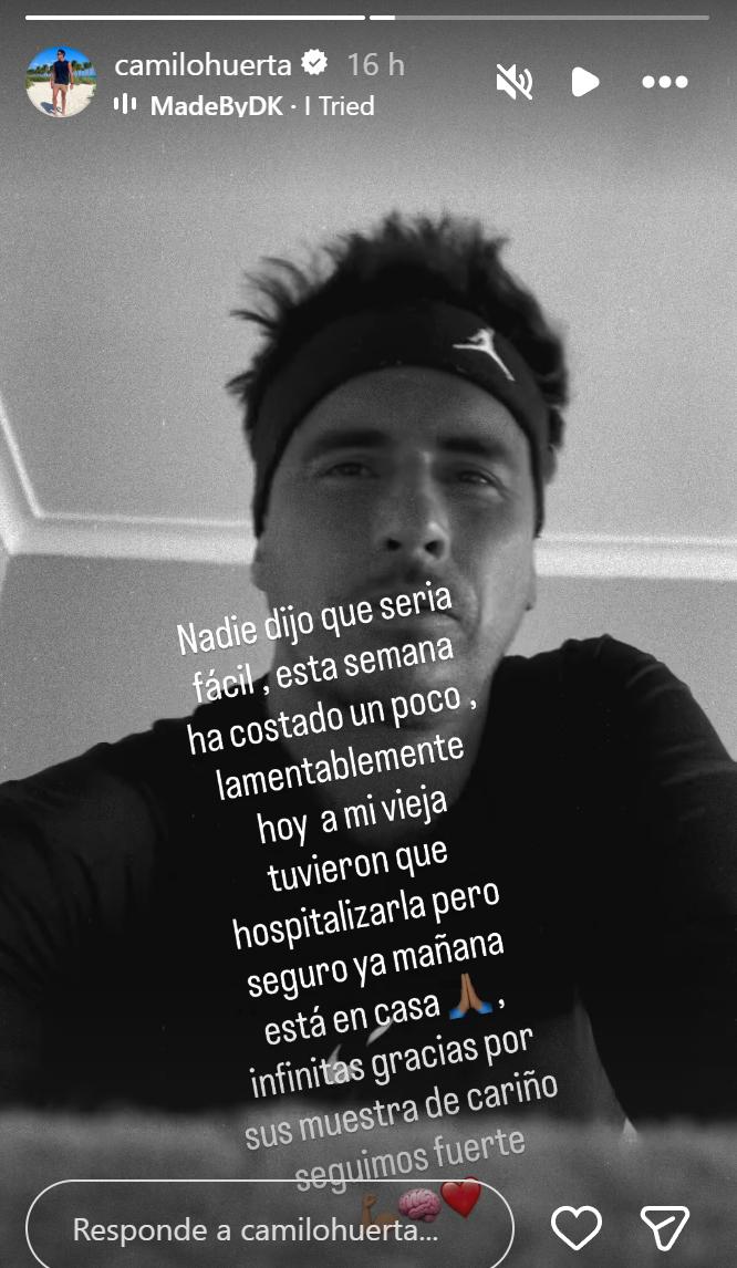Camilo Huerta en Instagram
